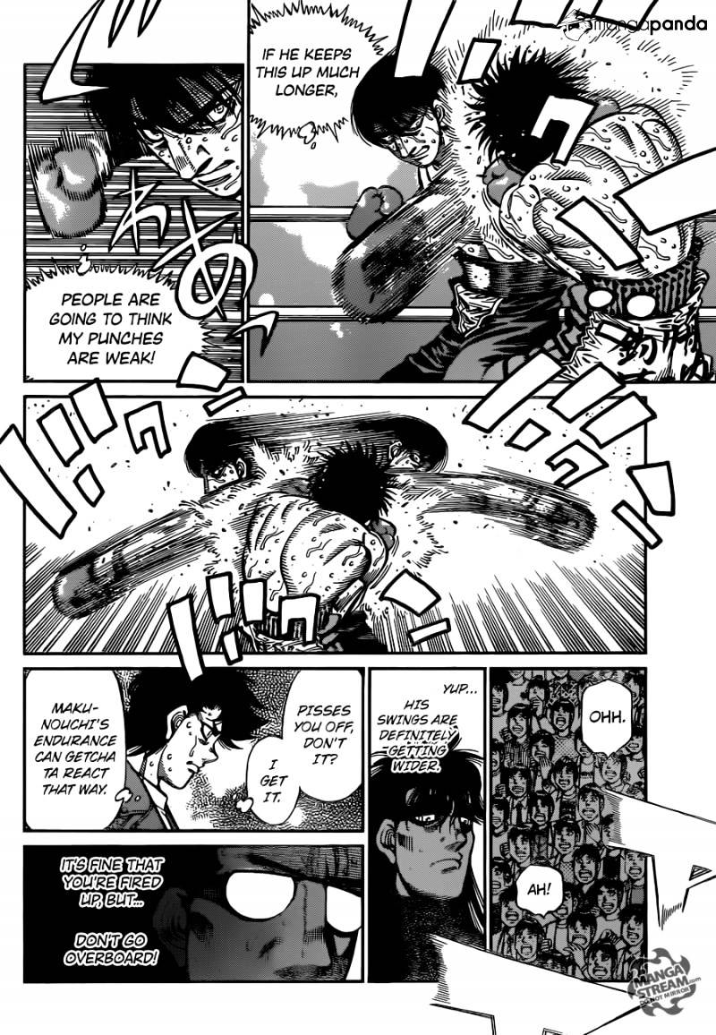 Hajime No Ippo - Chapter 1060 : The Wind God, Powerless