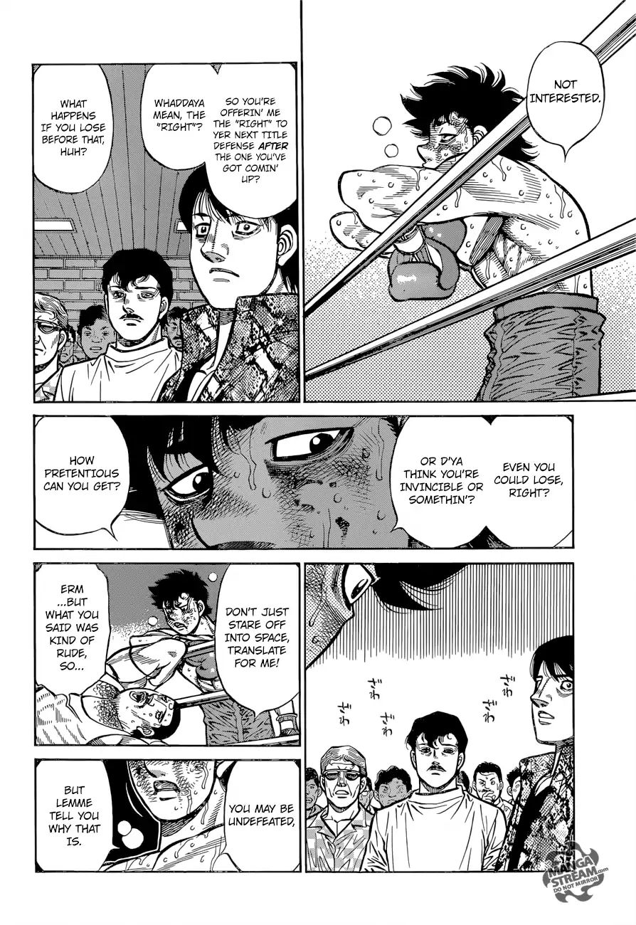 Hajime No Ippo - Chapter 1275: The Reason Why He S Undefeated