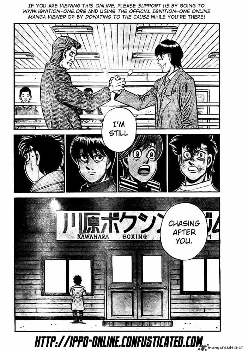 Hajime No Ippo - Chapter 812 : Inherited Dream