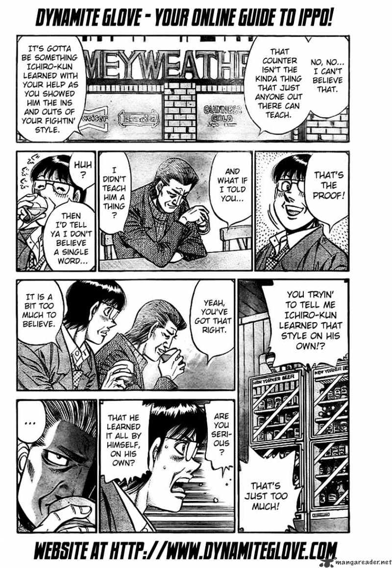 Hajime No Ippo - Chapter 812 : Inherited Dream