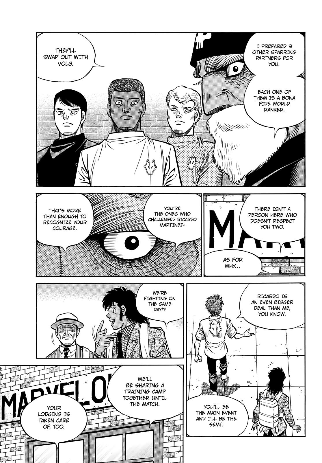 Hajime No Ippo - Chapter 1360: A Reunion With Volg