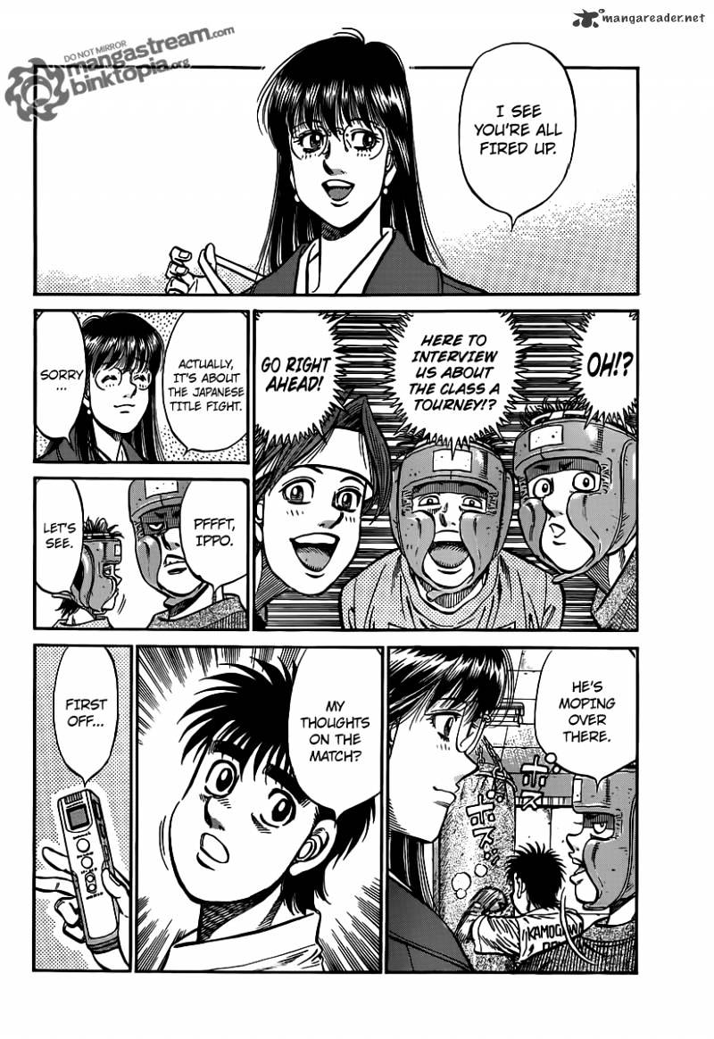 Hajime No Ippo - Chapter 945 : The Key To Unsealing