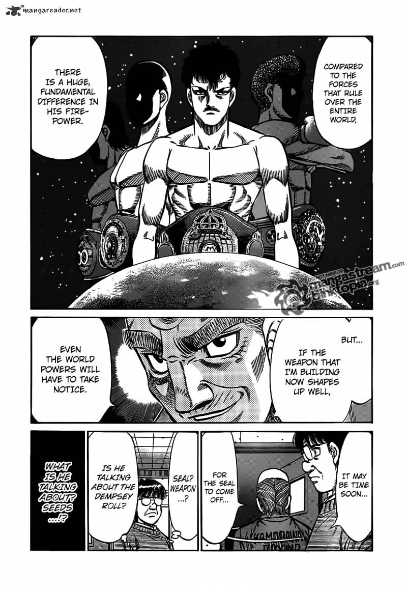 Hajime No Ippo - Chapter 945 : The Key To Unsealing