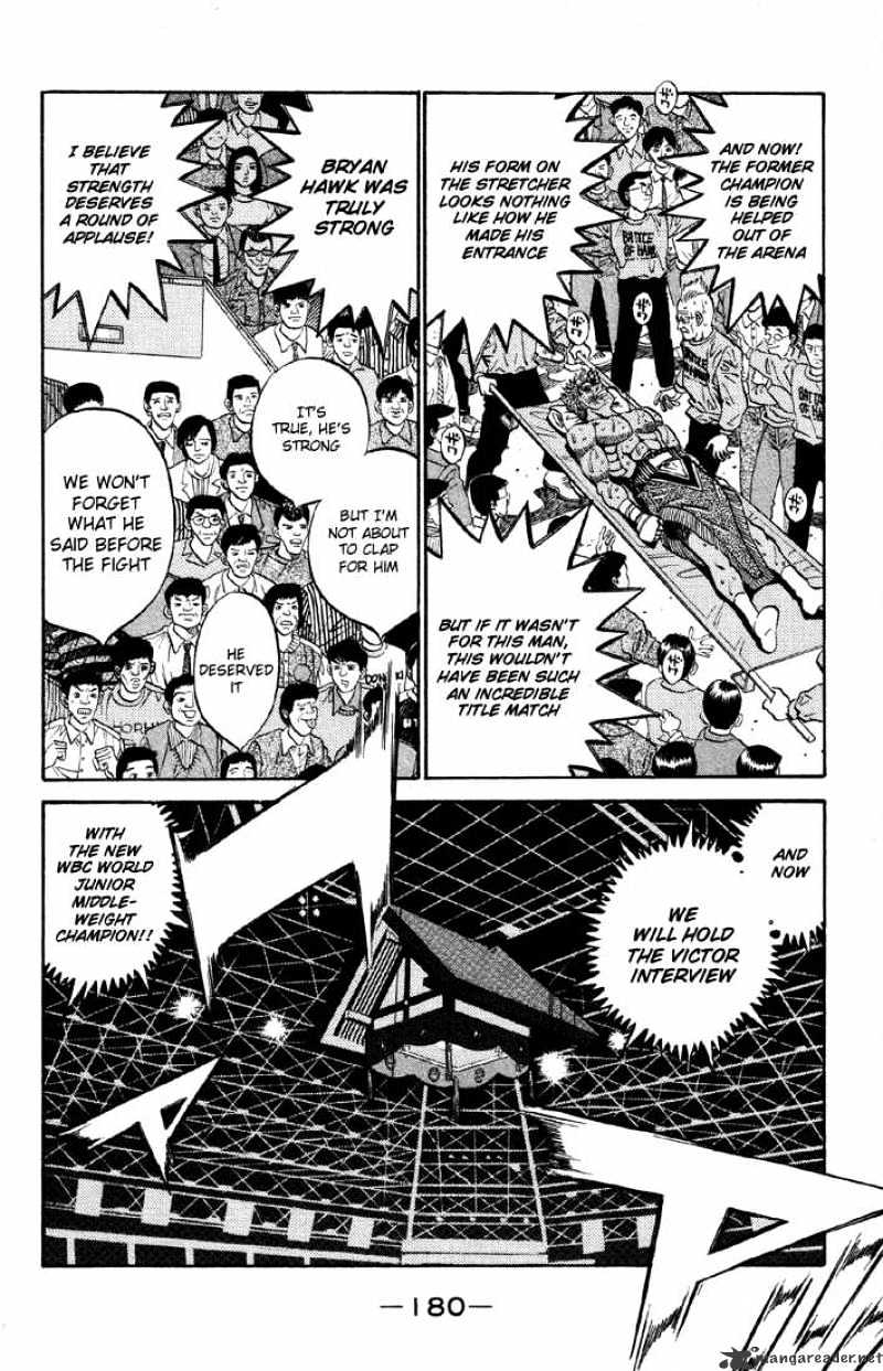 Hajime No Ippo - Chapter 397 : My Coronation