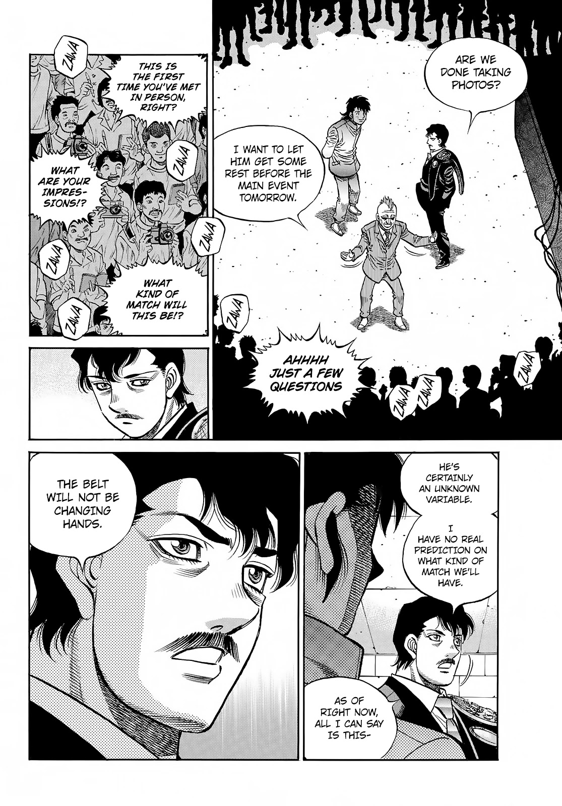 Hajime No Ippo - Chapter 1388: As He Is