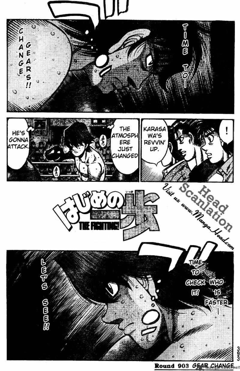 Hajime No Ippo - Chapter 903 : Gear Change