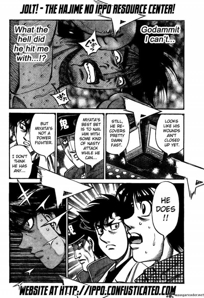 Hajime No Ippo - Chapter 826 : A Cut Man