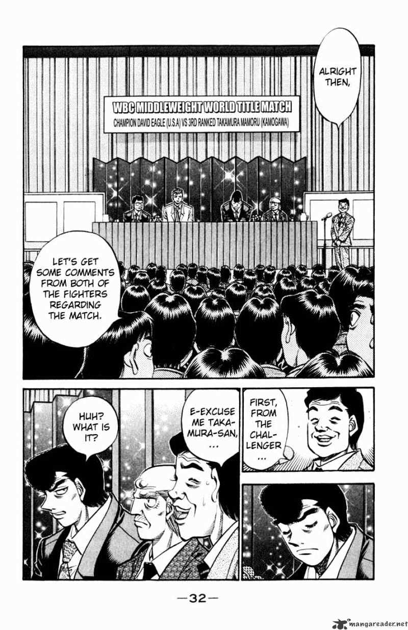 Hajime No Ippo - Chapter 524 : My Stage