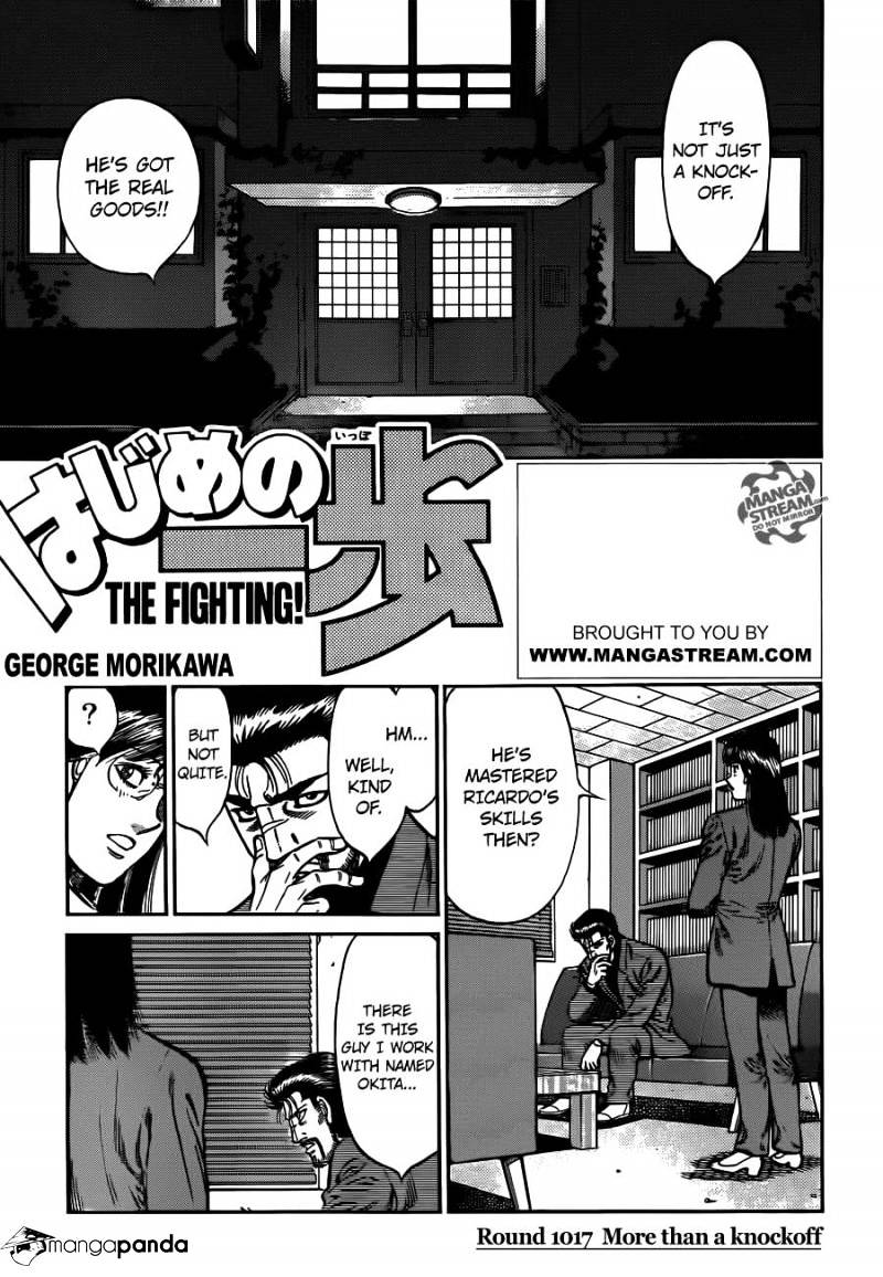 Hajime No Ippo - Chapter 1017 : More Than A Knockoff