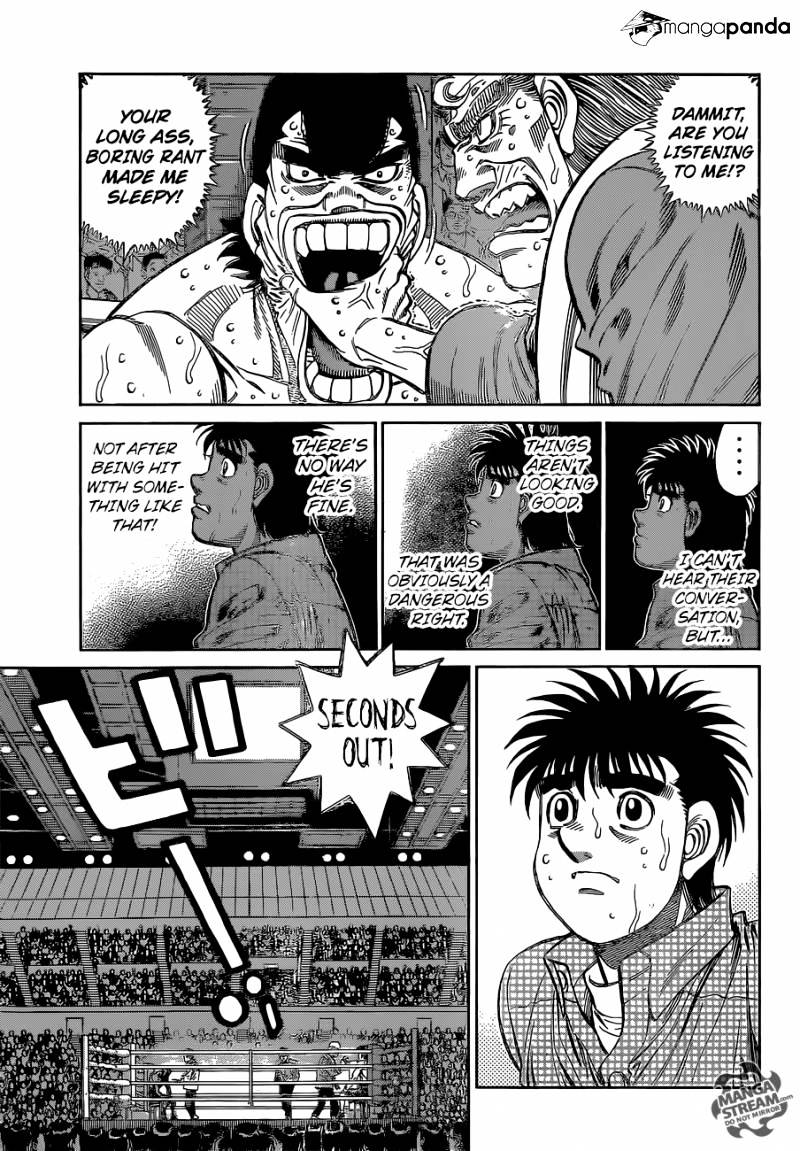 Hajime No Ippo - Chapter 1105 : Those Who Support The Hawk