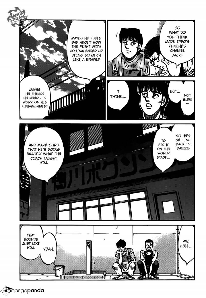 Hajime No Ippo - Chapter 1018 : Sings Of Increase