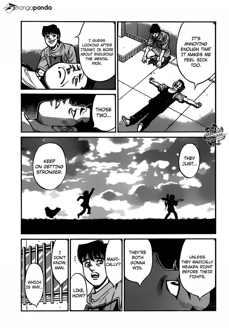 Hajime No Ippo - Chapter 1018 : Sings Of Increase