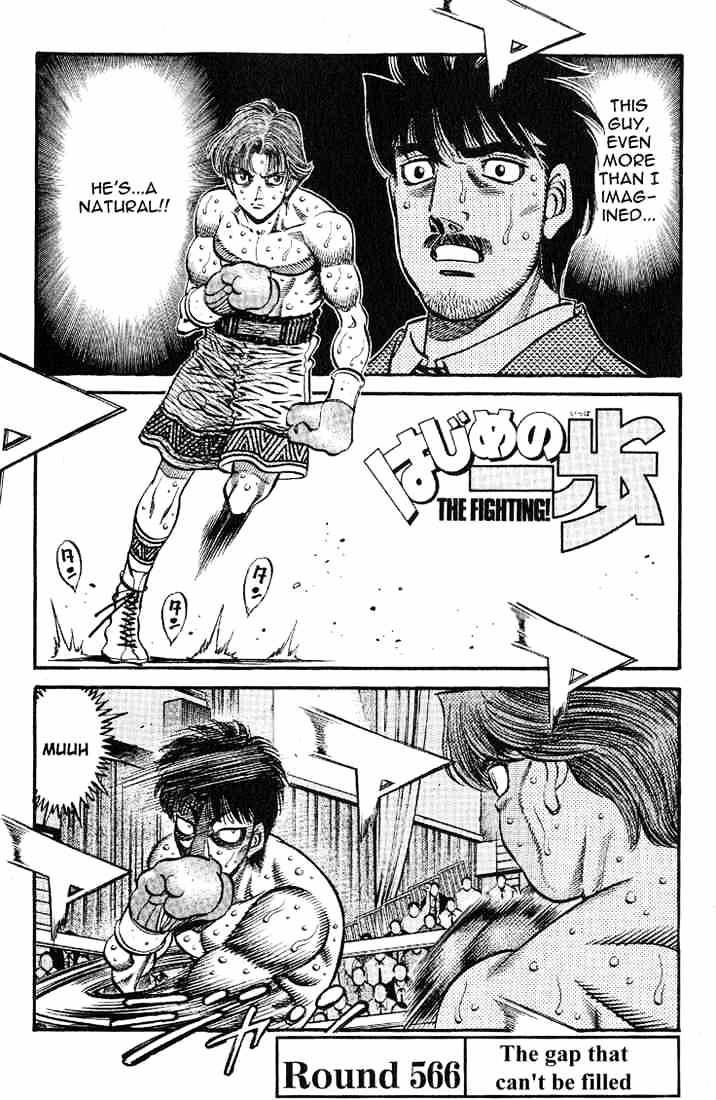 Hajime No Ippo - Chapter 566 : The Cap That Cannot Be Filled