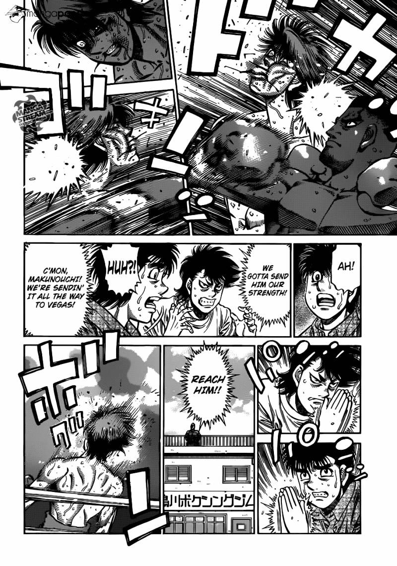 Hajime No Ippo - Chapter 989 : The Lone Wolf S Place Of Dying