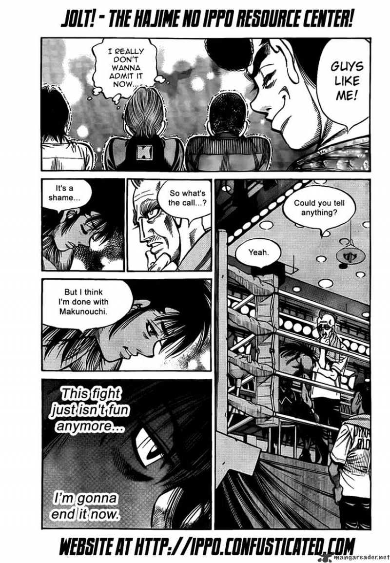 Hajime No Ippo - Chapter 885 : The Grim Total