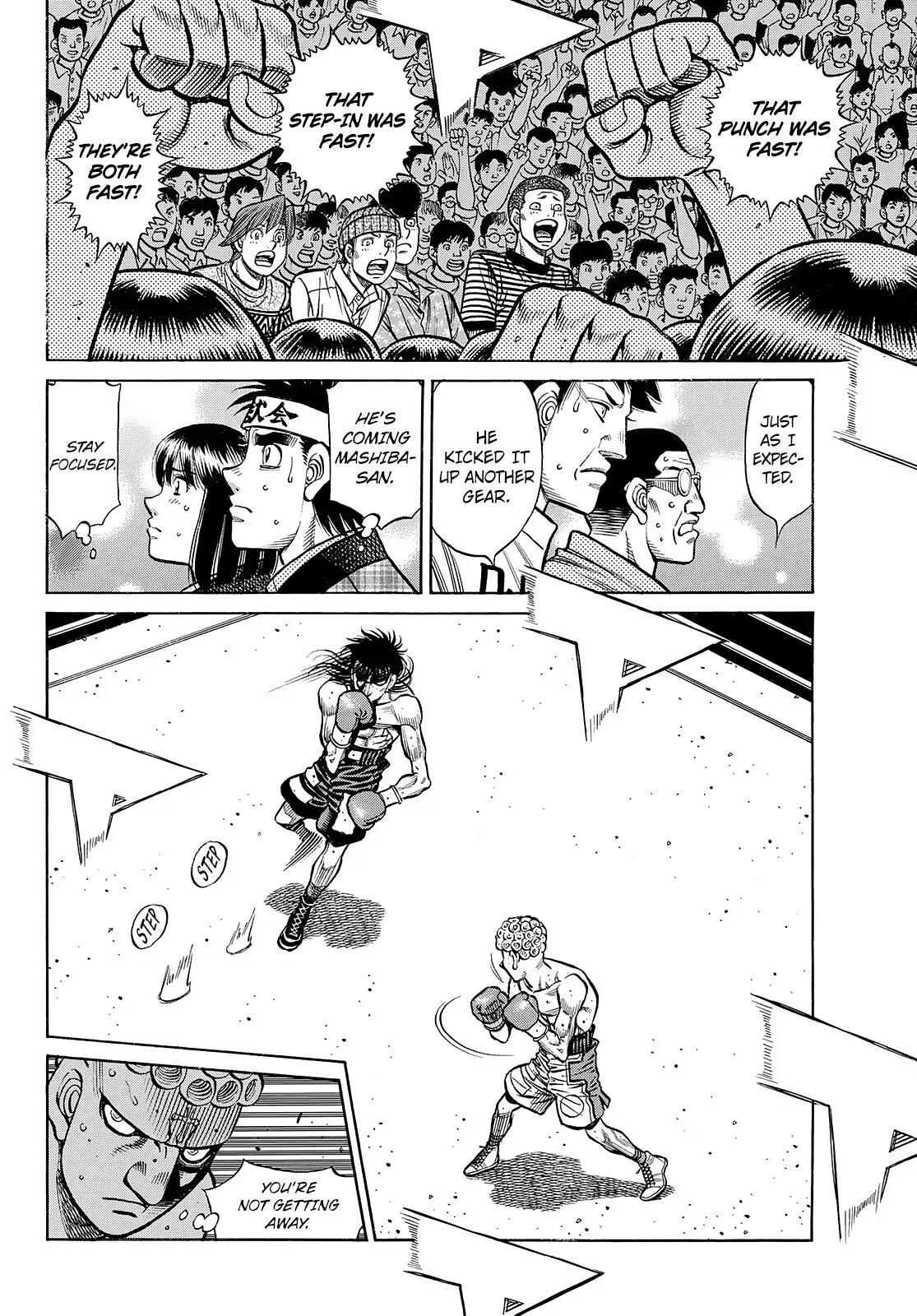 Hajime No Ippo - Chapter 1456: The Champion's Front Foot