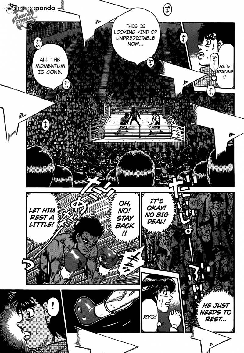 Hajime No Ippo - Chapter 1083 : The Grim Reaper Struggles