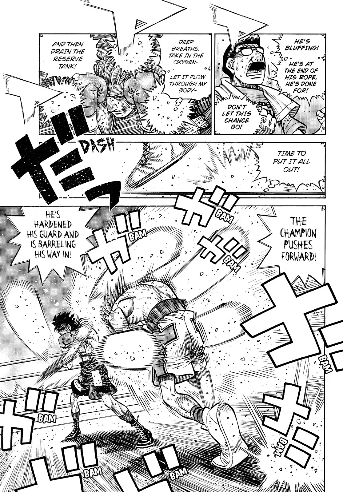 Hajime No Ippo - Chapter 1474: Close Range Fight