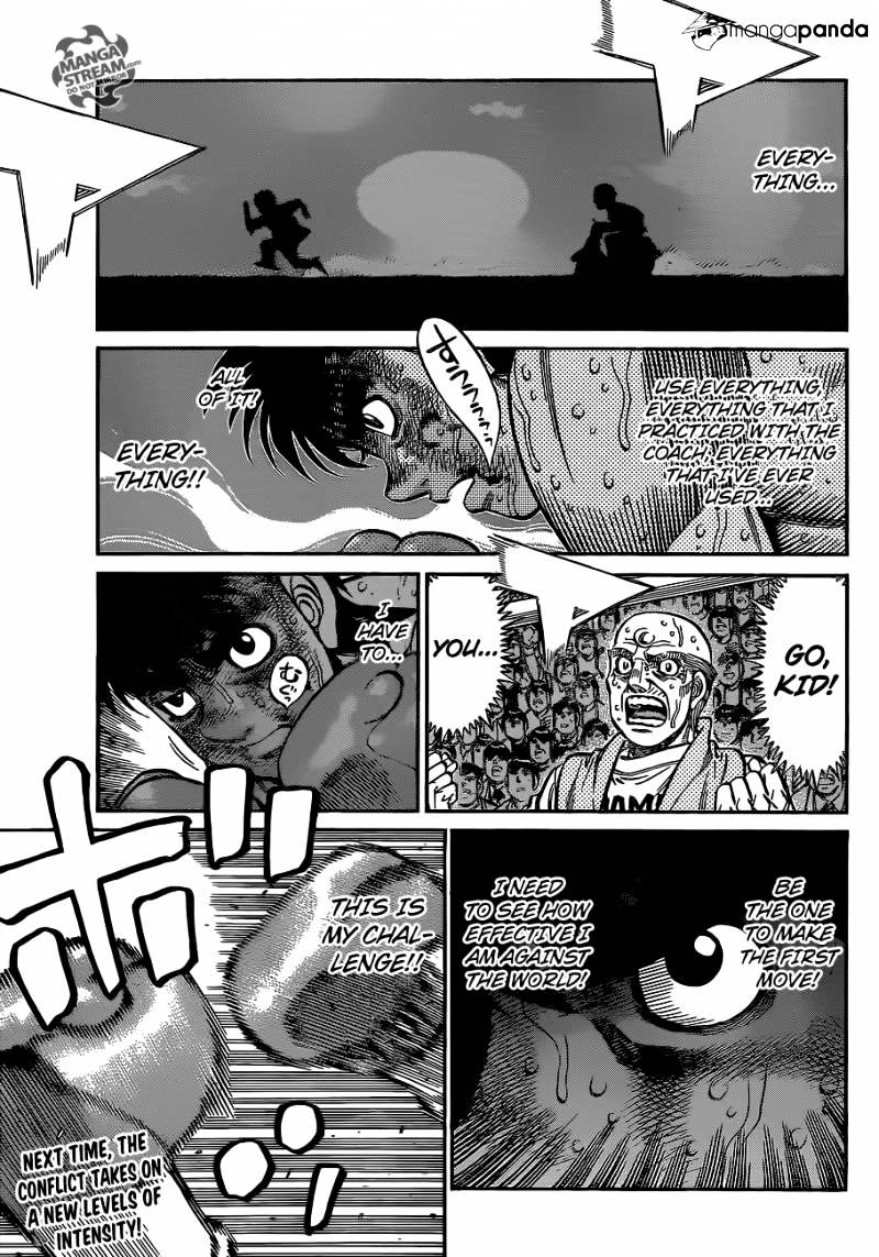 Hajime No Ippo - Chapter 1058 : What Is The Final Weapon?