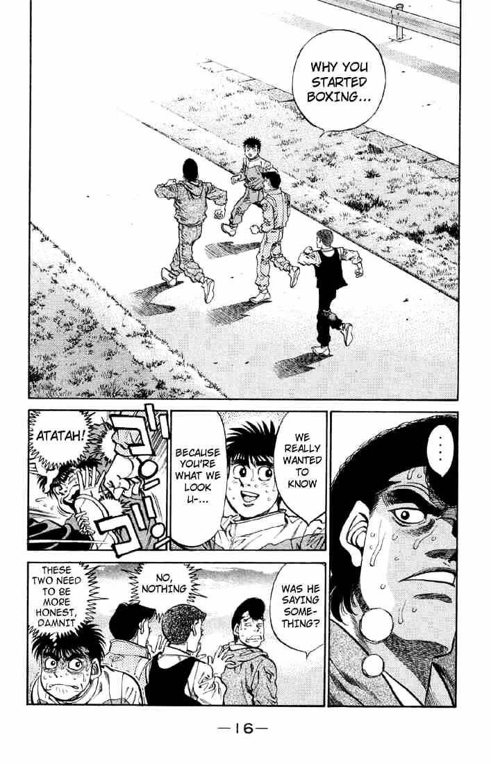 Hajime No Ippo - Chapter 371 : The Ring, Sweat, Them And