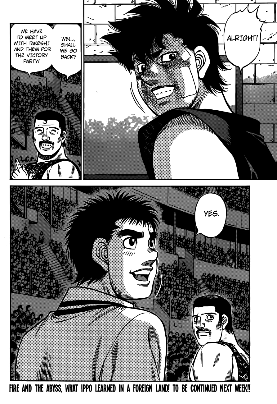 Hajime No Ippo - Chapter 1315: Adios