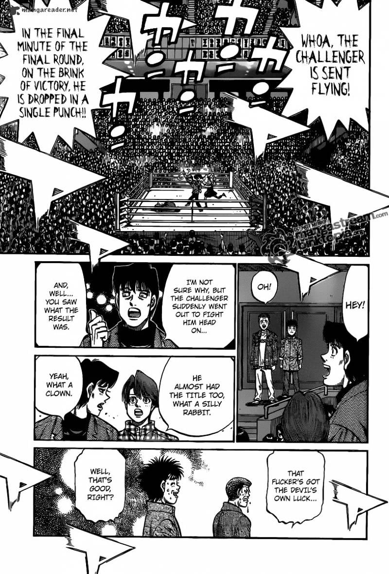 Hajime No Ippo - Chapter 942 : The People S Challenger