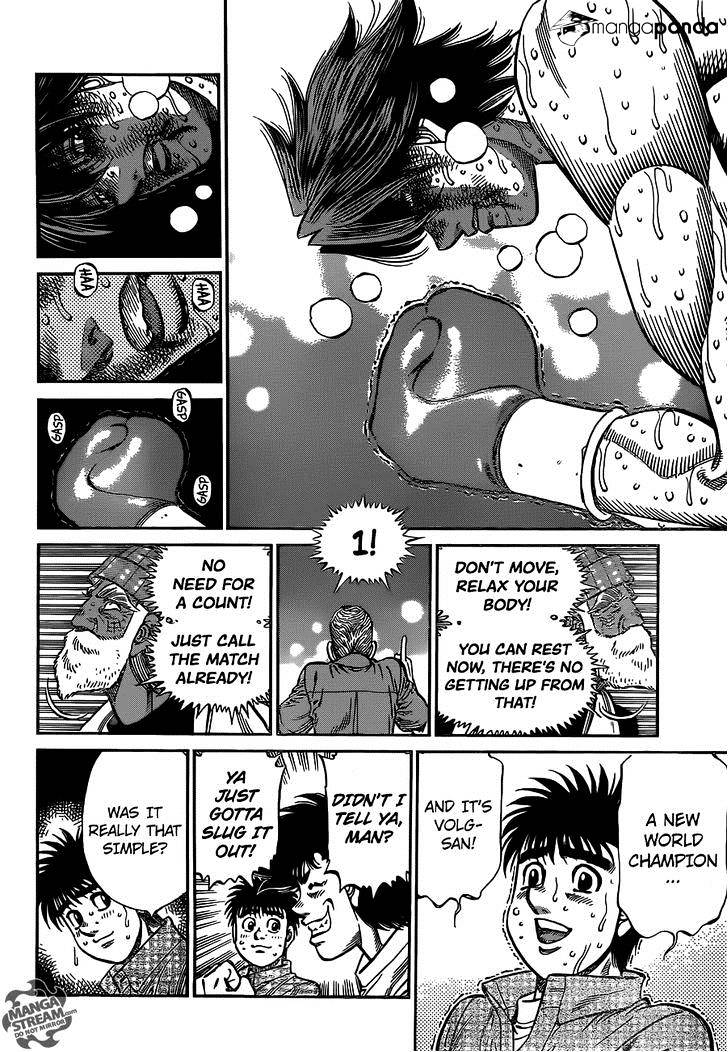 Hajime No Ippo - Chapter 1004 : Fate Of The Wolf