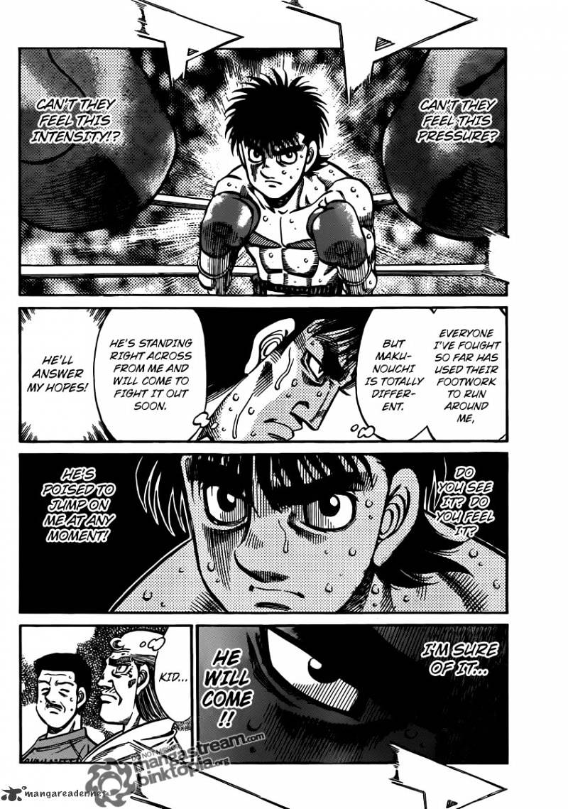 Hajime No Ippo - Chapter 934 : A Stance He Never Learned