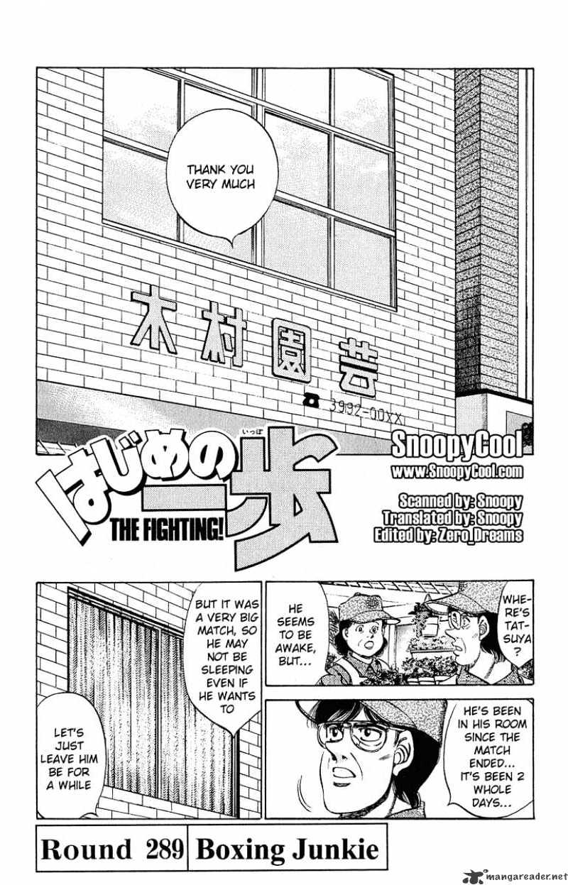 Hajime No Ippo - Chapter 289