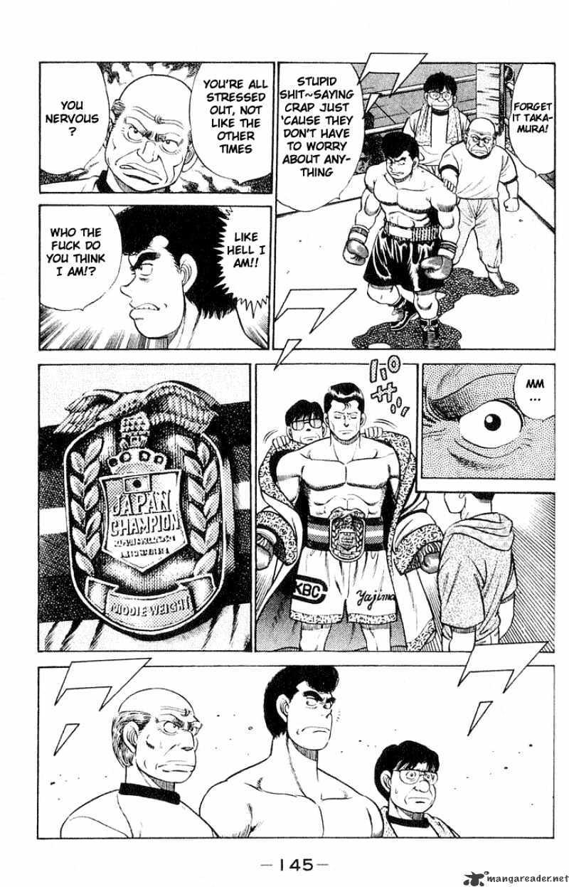 Hajime No Ippo - Chapter 50 : The Japan Middle-Class Title Match