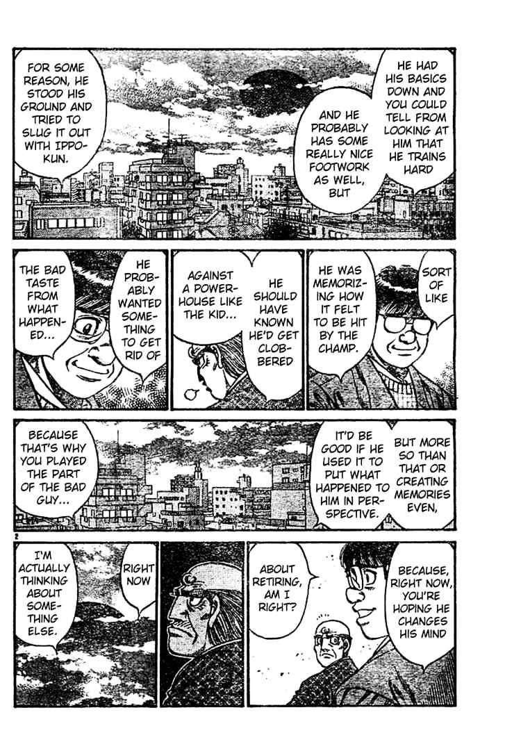 Hajime No Ippo - Chapter 760 : Magic Inside The Ring