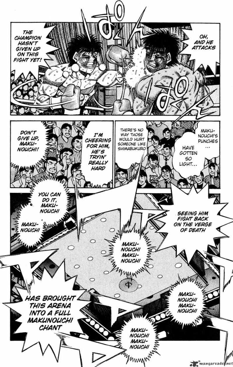 Hajime No Ippo - Chapter 436 : Unconscious Pursuit