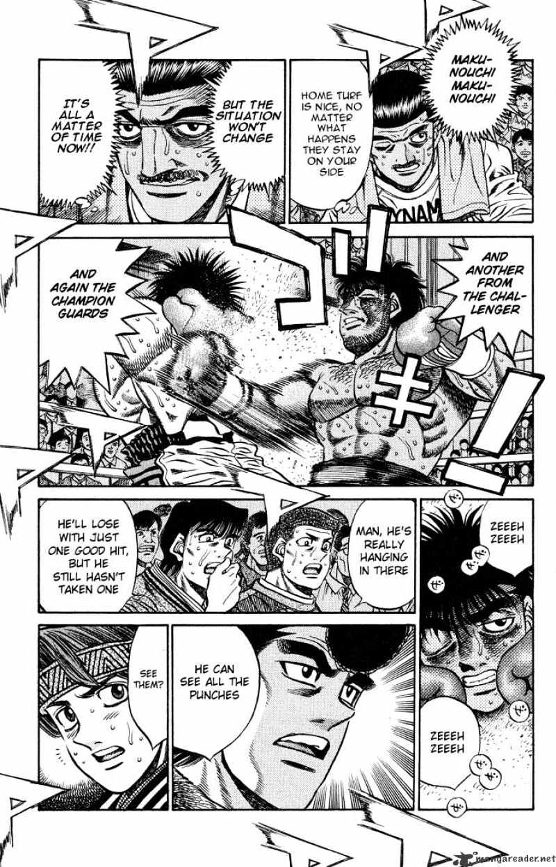 Hajime No Ippo - Chapter 436 : Unconscious Pursuit