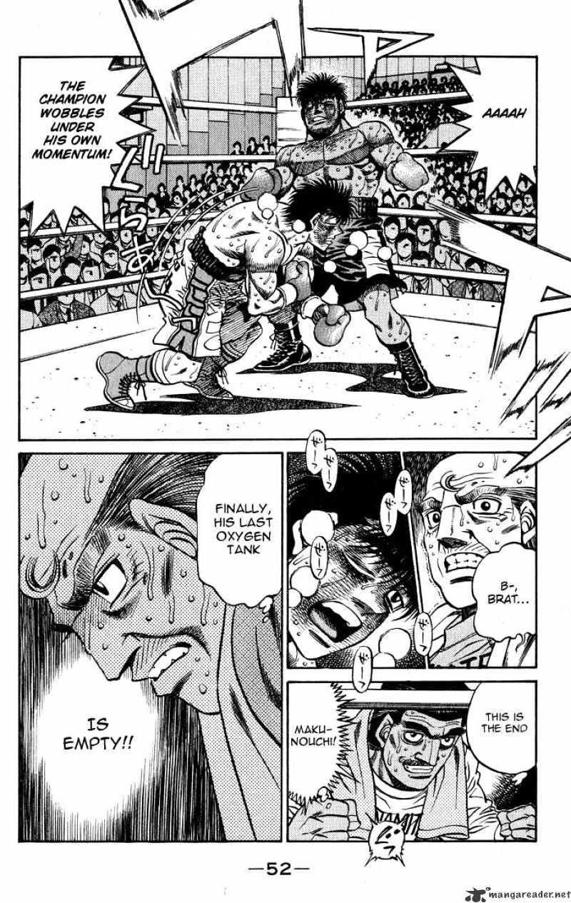 Hajime No Ippo - Chapter 436 : Unconscious Pursuit