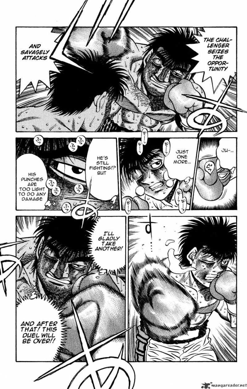 Hajime No Ippo - Chapter 436 : Unconscious Pursuit