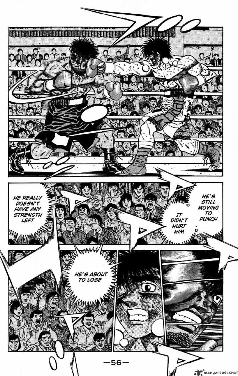 Hajime No Ippo - Chapter 436 : Unconscious Pursuit