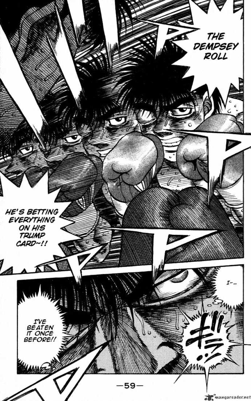 Hajime No Ippo - Chapter 436 : Unconscious Pursuit