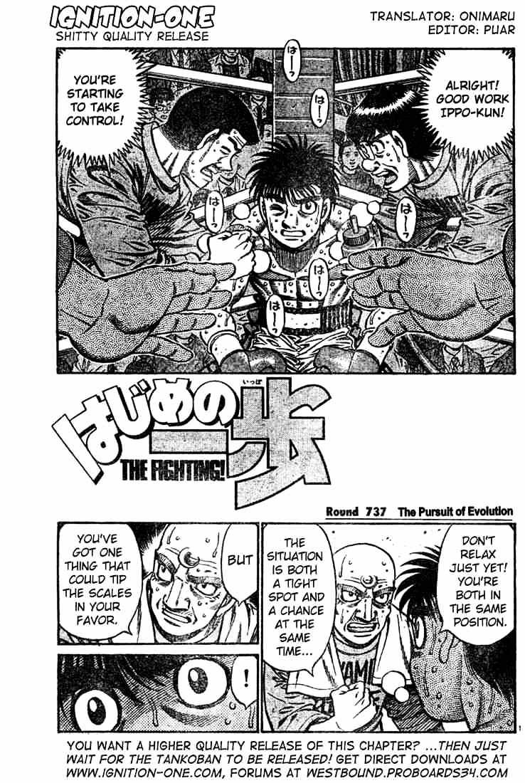 Hajime No Ippo - Chapter 737