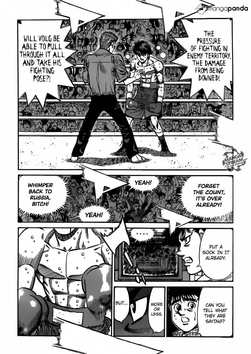 Hajime No Ippo - Chapter 987 : The Wolf, Hunted