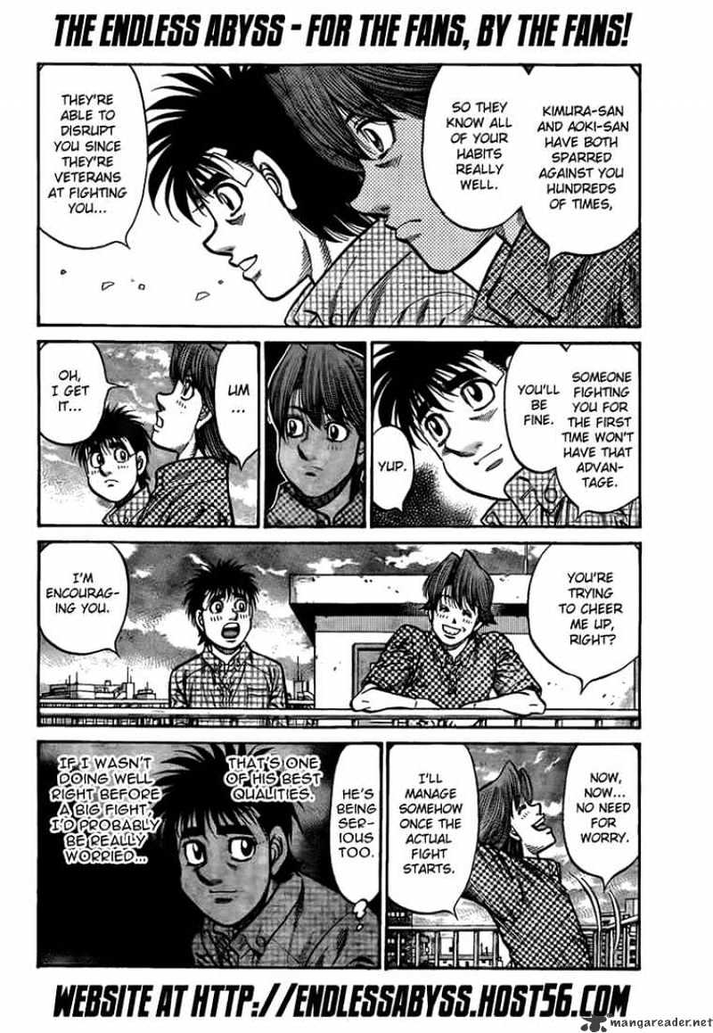 Hajime No Ippo - Chapter 899 : The Goal:makunouchi Ippo