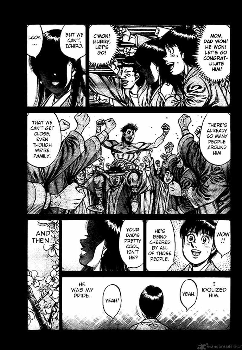 Hajime No Ippo - Chapter 815 : Cherry Blossom Memories