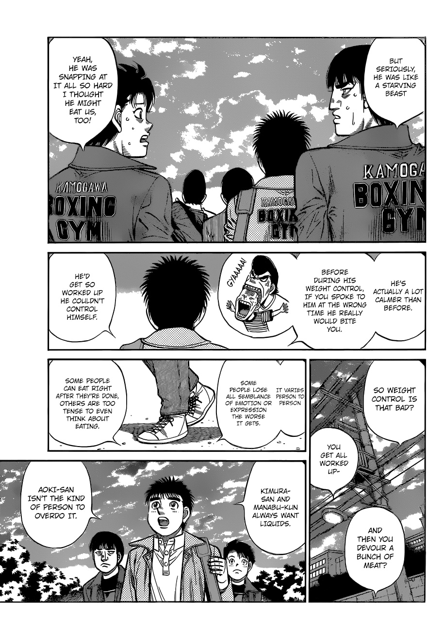 Hajime No Ippo - Chapter 1330: The Night Before The Decisive Battle