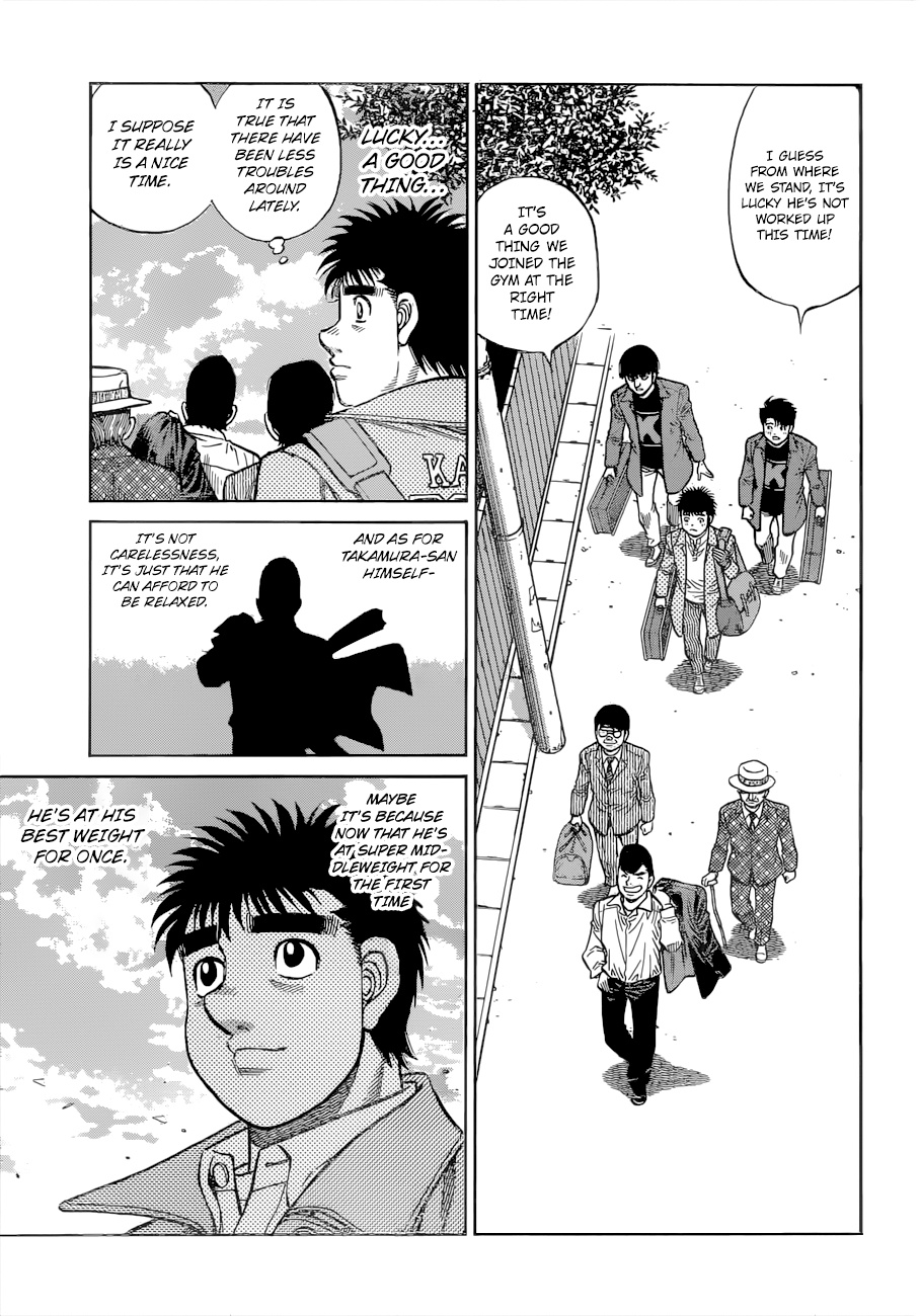 Hajime No Ippo - Chapter 1330: The Night Before The Decisive Battle