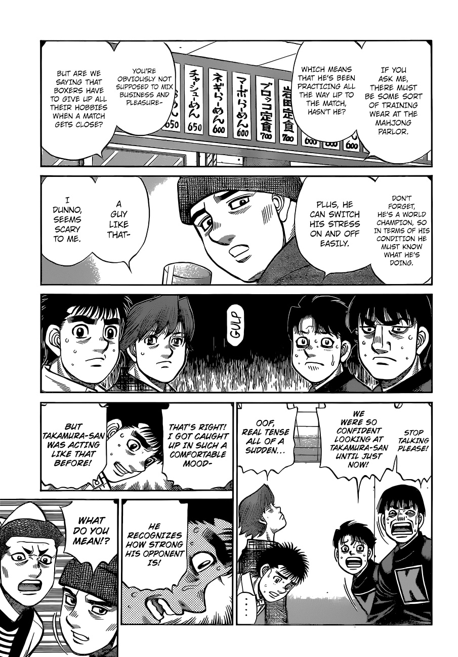 Hajime No Ippo - Chapter 1330: The Night Before The Decisive Battle