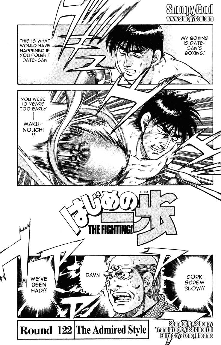 Hajime No Ippo - Chapter 122