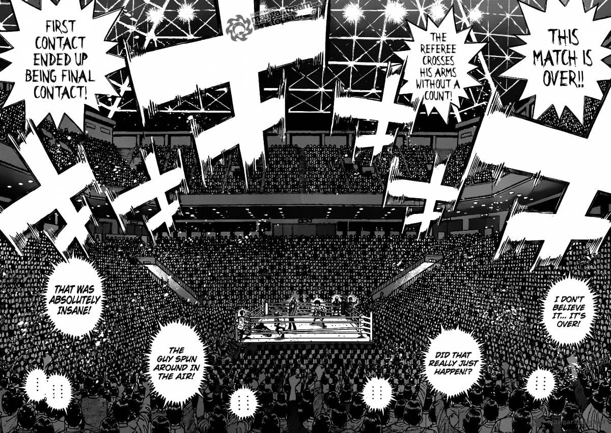 Hajime No Ippo - Chapter 939 : Surviving Multiple Hits