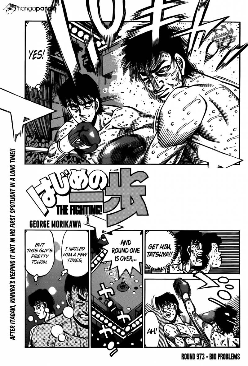 Hajime No Ippo - Chapter 973 : Big Problems