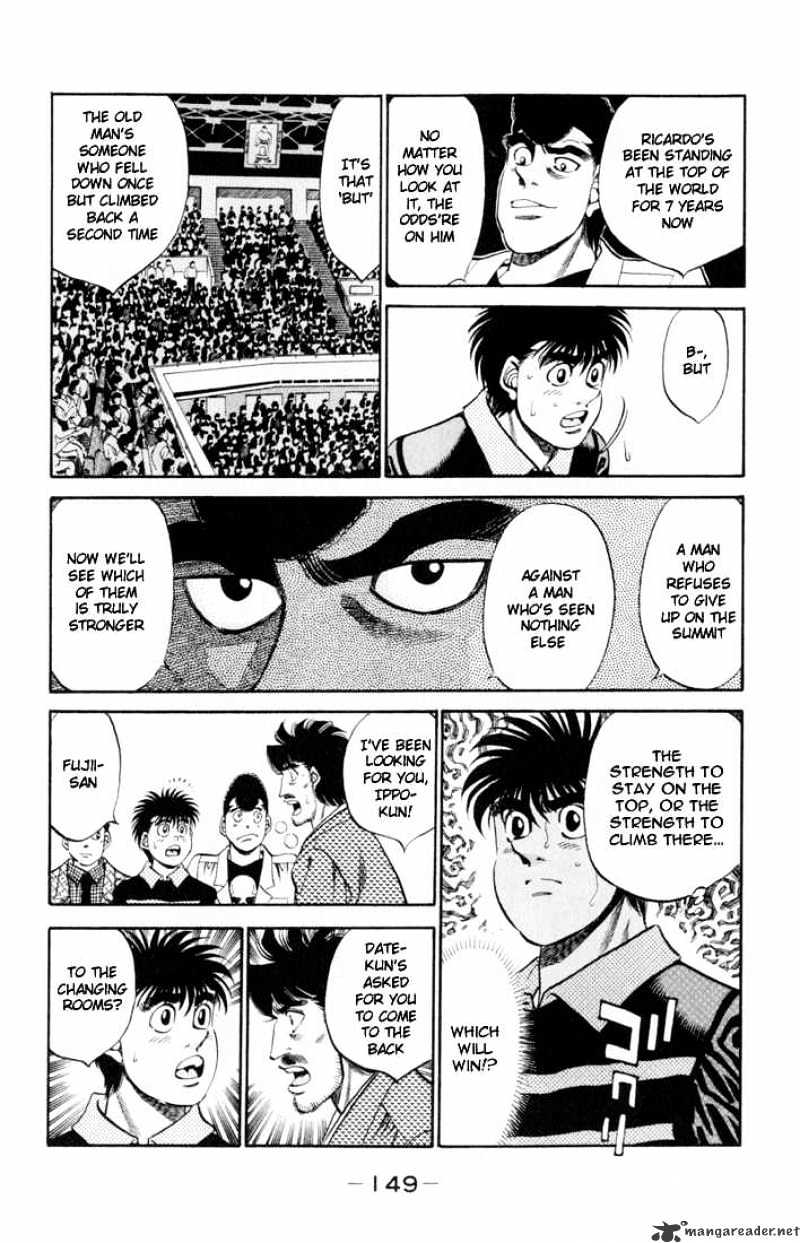 Hajime No Ippo - Chapter 332 : Silence Before The Storm