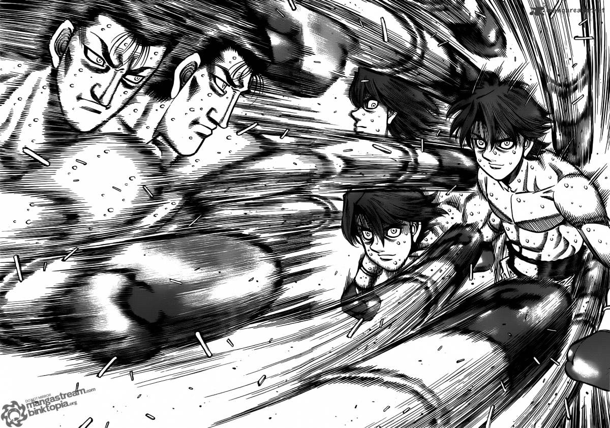 Hajime No Ippo - Chapter 956 : A Barrage Of High Speed Flickers