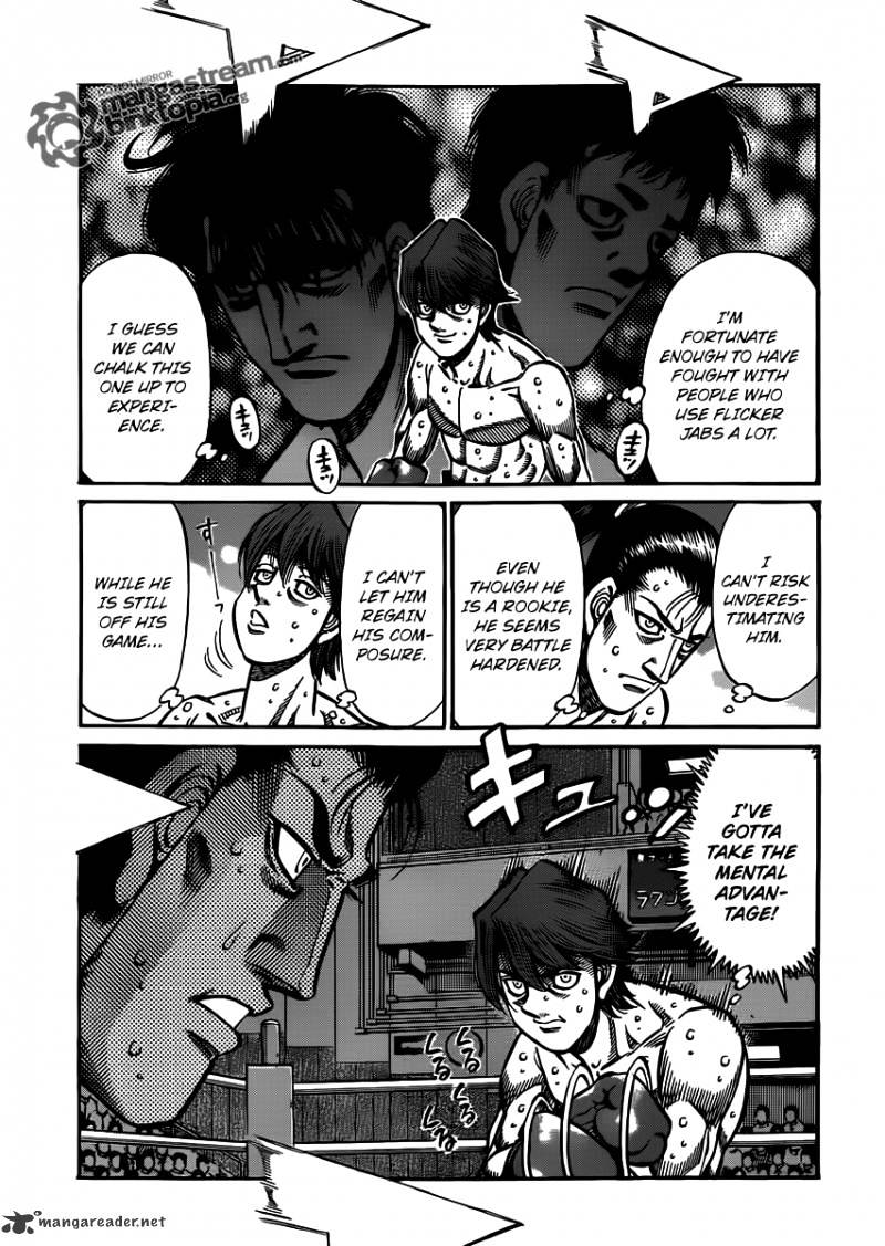 Hajime No Ippo - Chapter 956 : A Barrage Of High Speed Flickers